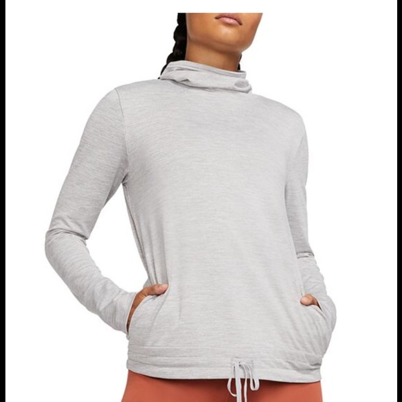 Nike Tops - Nike Top TurtleNeck Pockets Dri Fit Tie Waist L